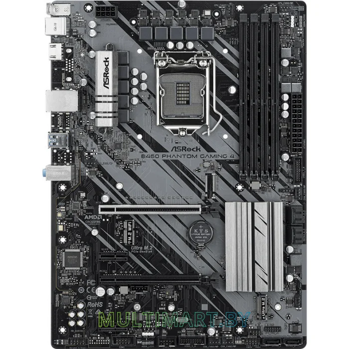 Материнская плата ASRock B460 Phantom Gaming 4